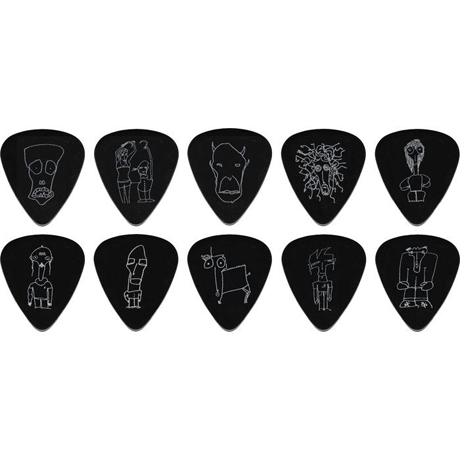 Satriani Picks Black Heavy