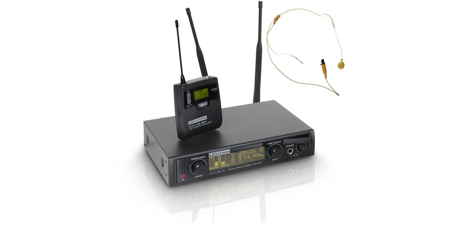 LDWIN42BPHH Wireless Microphone System with Belt Pack and Headset skin