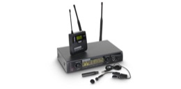 LDWIN42BPW Wireless Microphone System with Belt Pack and Brass Instrum