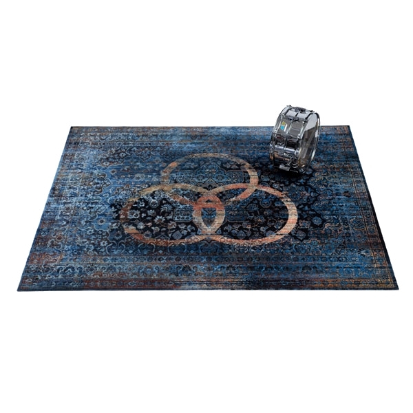 VP185-BNZ Vintage Persian Bonzo Drum Mat 185x160 cm