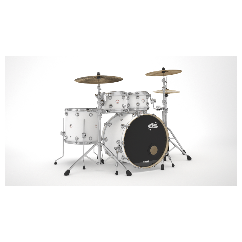 VENOM MAPLE - SNOW WHITE FINISH - TOUR KIT DSVE2214WP
