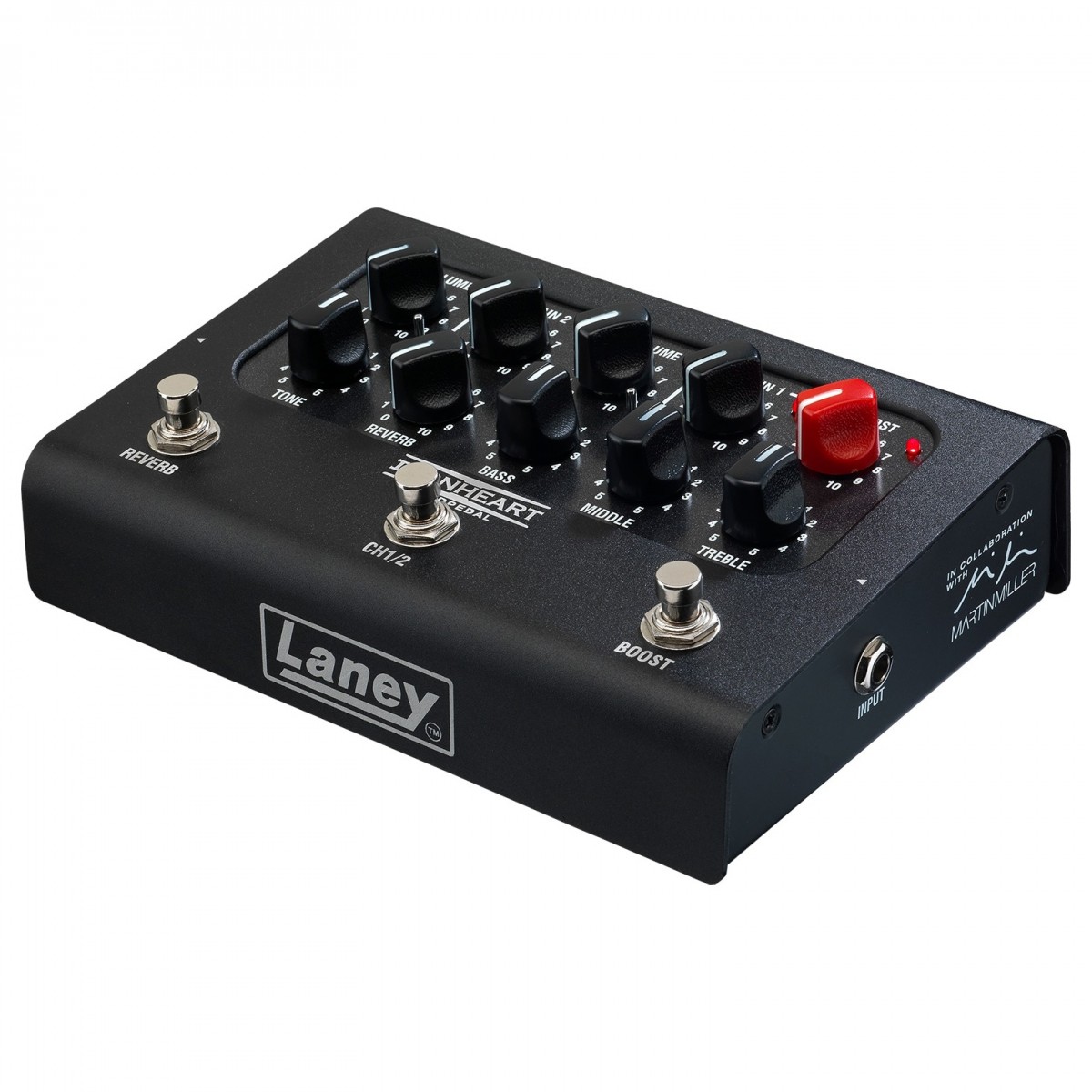 LOUDPEDAL Ironheart 60w Guitar Amplifier Pedal - Martin Miller