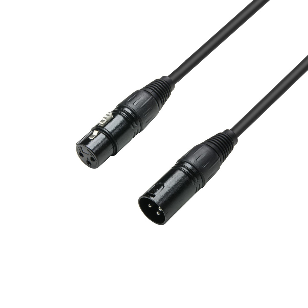 DMXkabel K3DMF0050 DMX Cable male to female 0.5 m