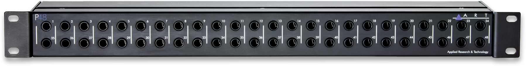 P48 48 Point Balanced Patch Bay